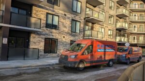 Board up services calgary van